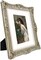 8x10 Picture Frame Baroque Style Photo Frames for Table Top and Wall Mounting, with Mat for 5x7 Photo